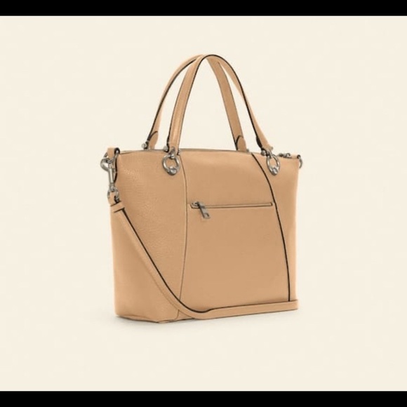 Coach Taupe & Silver Tote/Satchel/Shoulder Bag NWT Stunning 🌸 - Picture 5 of 9